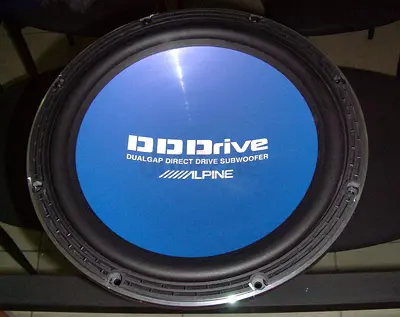 Alpine DDW-F30A 12 inch Hi-End Subwoofer