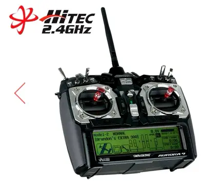 Korean made Hitec Aurora 9 channel remote control