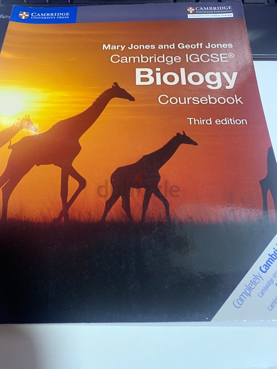 Cambridge IGCSE Biology Course Book Third Edition | Dubizzle