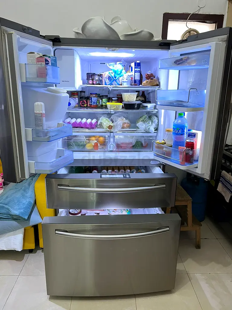 Samsung french door side by side fridge freezer with water dispenser or