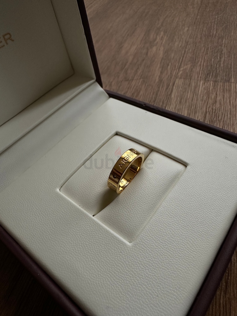 Aigner Gold Ring - Brand new | dubizzle