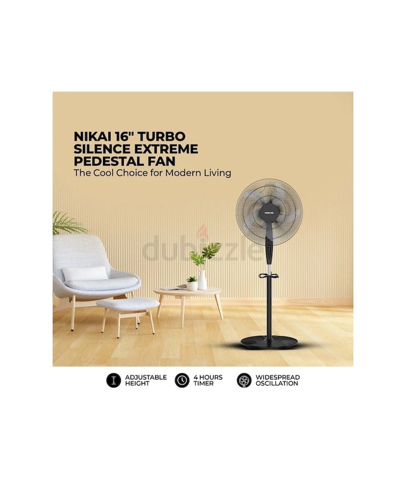 NIKAI Pedestal Fan