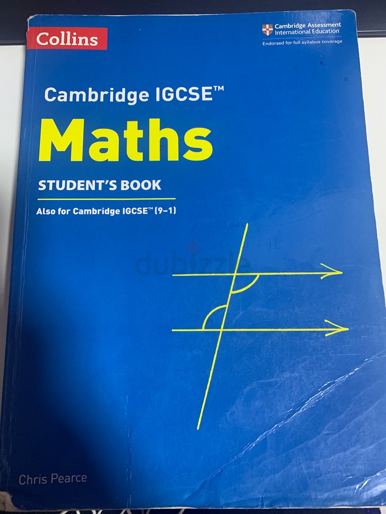 Cambridge IGCSE maths student book | dubizzle