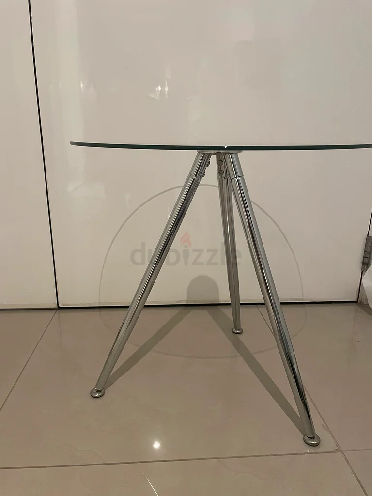 Glass Side Table