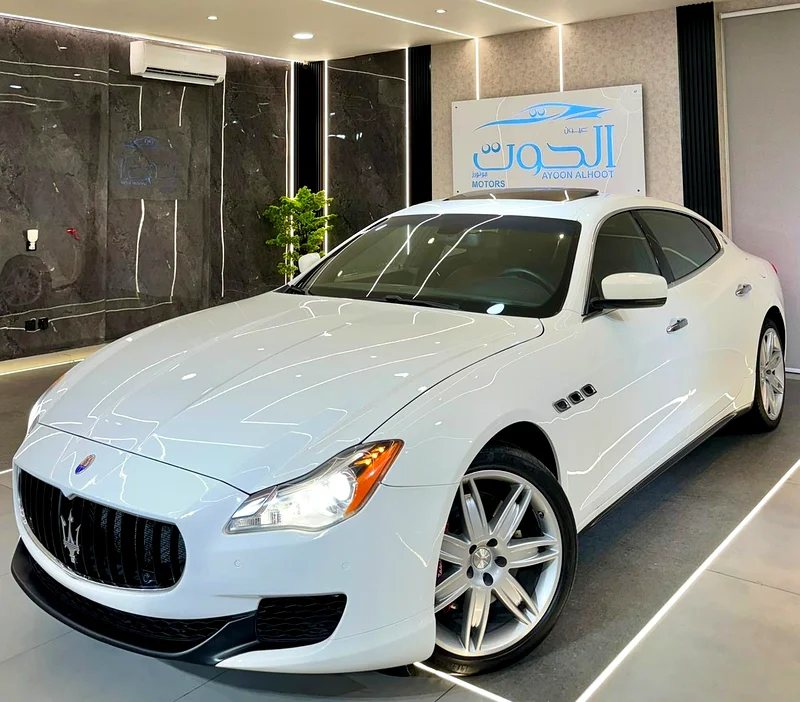 SPECIAL MASERATI QUATTROPORTE S V6 ENGINE || GCC SPECIFICATIONS || ACCIDENT-FREE || TOP OF THE RANGE63221823611265112