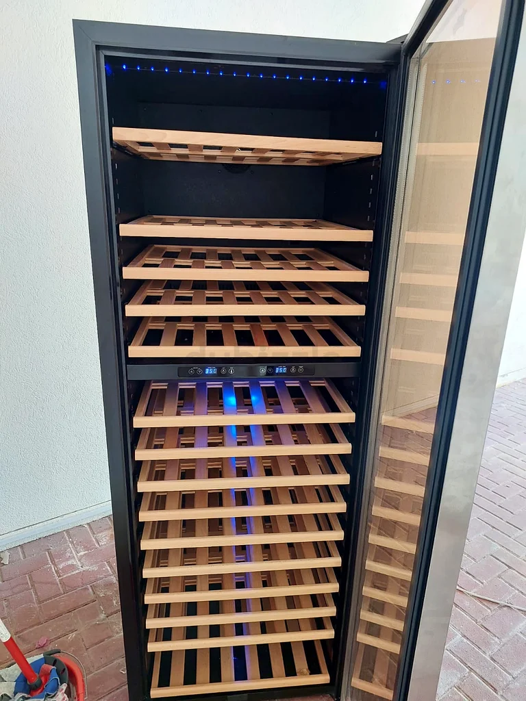 Terim latest model 220 bottle wine fridge dual temperature by jhoon