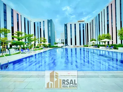 Branded Community // Fully Furnished Studio With Swimming Pool Gym In Aljada