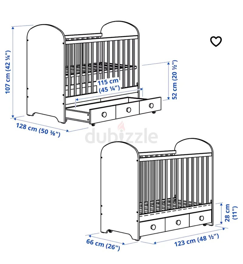 Ikea baby / Toddler bed