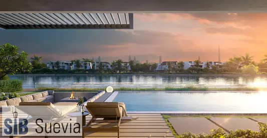 Waterside 6 Br Mansion | Basement | Lagoon Facing