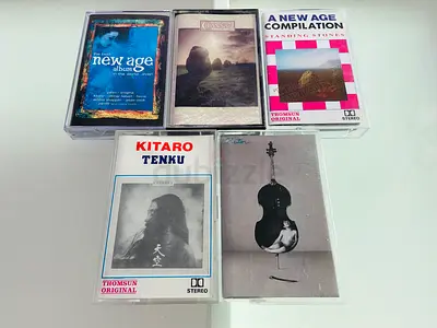 5 New Age Music Cassettes
