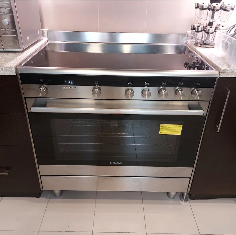 Siemens iq700 electric ceramic stove 90x60cm freestanding63247752465665111