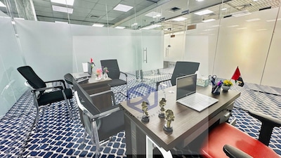 Separate Office With Ejari At Affordable Price | Dewa, Chiller, Wifi Are Included