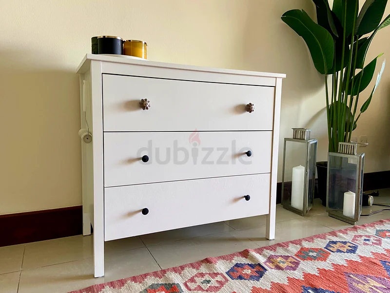 Chest of 3 Drawers White, Pottery Barn