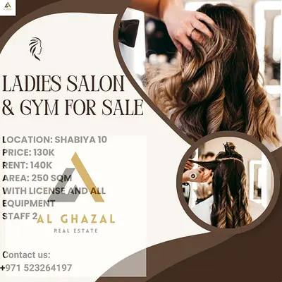 Ladies Salon Gym For Sale