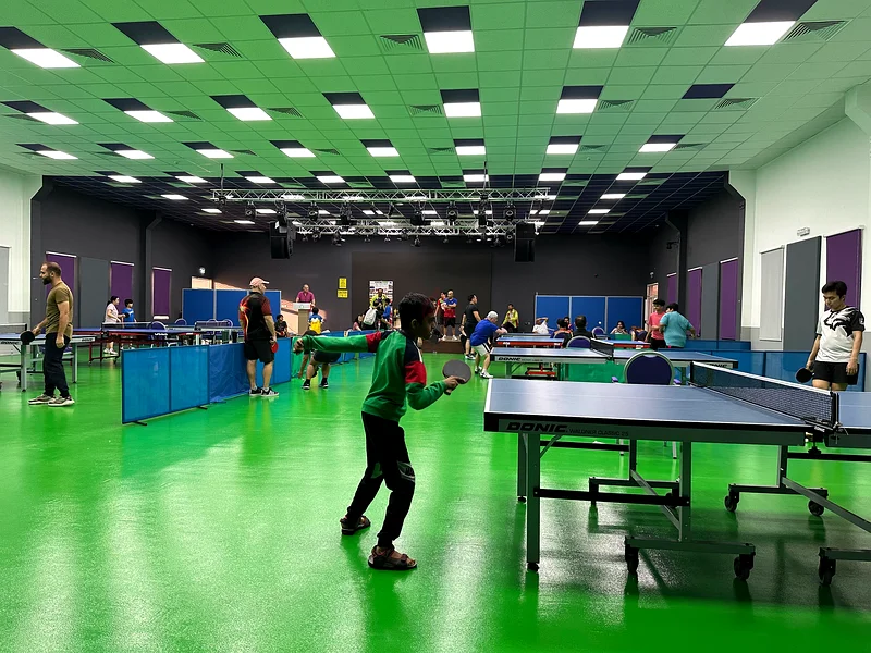 Table tennis summer camp
