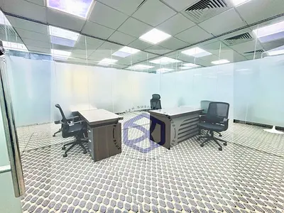 Brand New Office With Ejari | Dewa Chiller Wifi Free | Furished