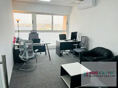 With Creek View || One Month Free || Fully Furnished Office || With All Amenities || Close To Metro