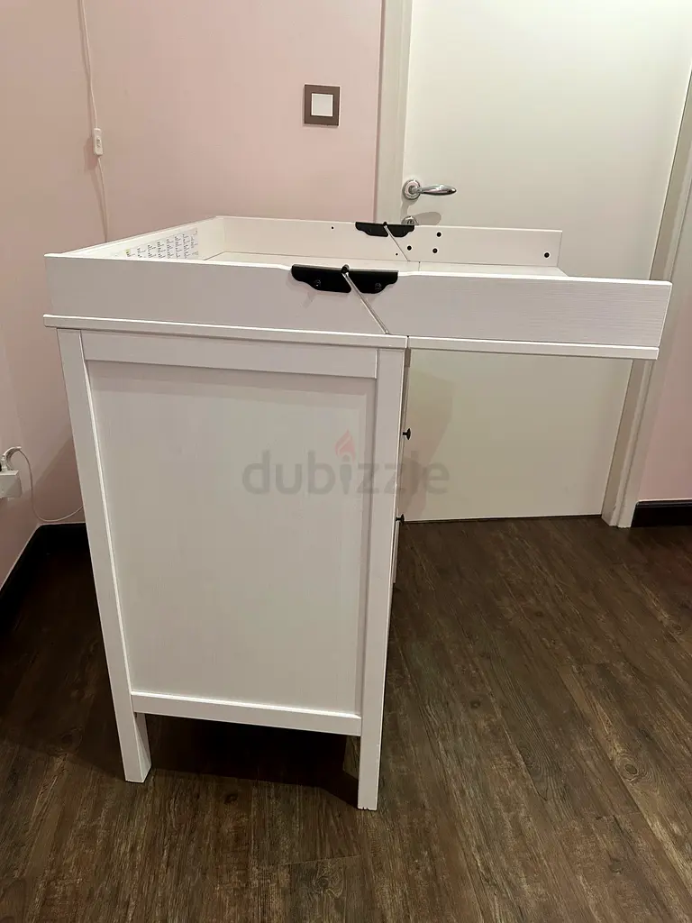 SUNDVIK Changing table/chest of drawers, white