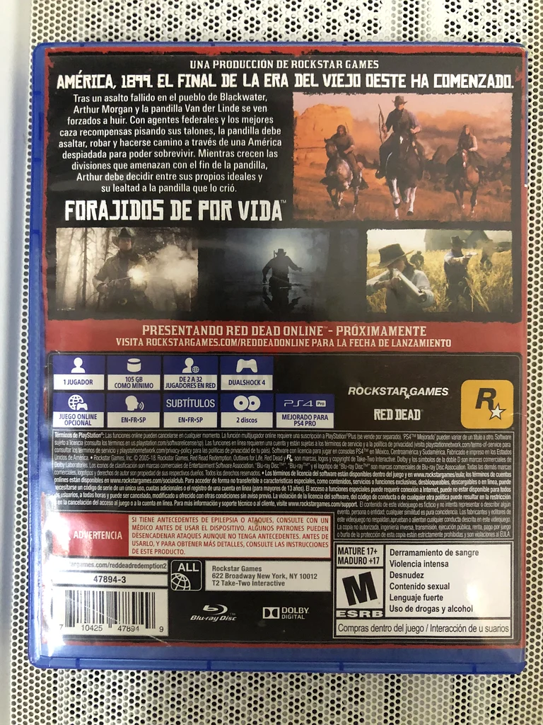 Red dead redemption 2 PS463201166556802111