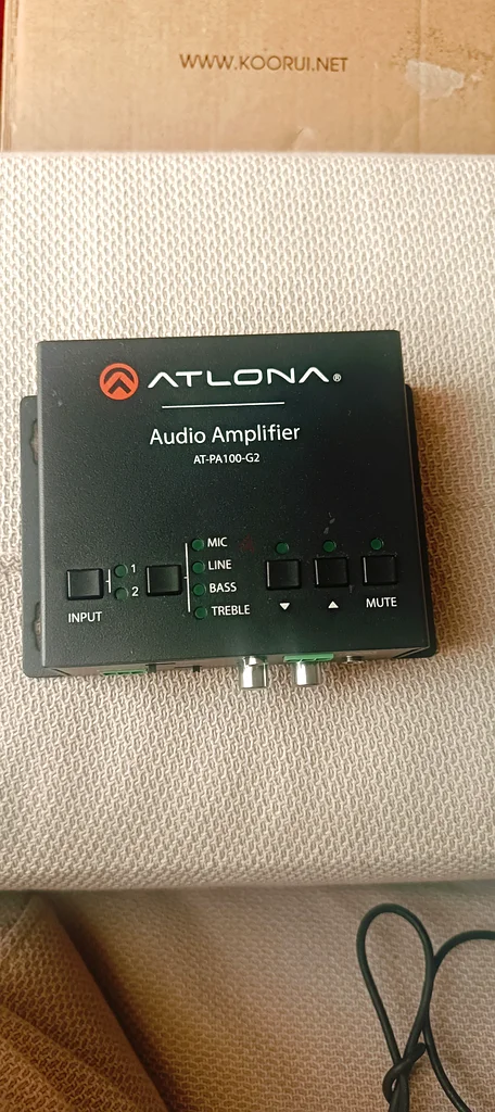 Atlona AT-PA100-G2 Stereo / Mono Audio Amplifier63261836412546113