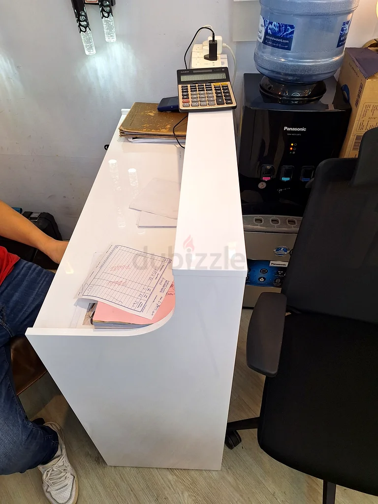 Office reception desk 100cm(glossy finnish)63266526851714112