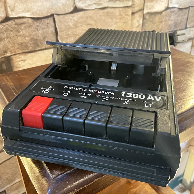 Small vintage cassette player63194612105089112