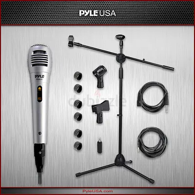 PYLE Professional Dynamic Microphone Kit