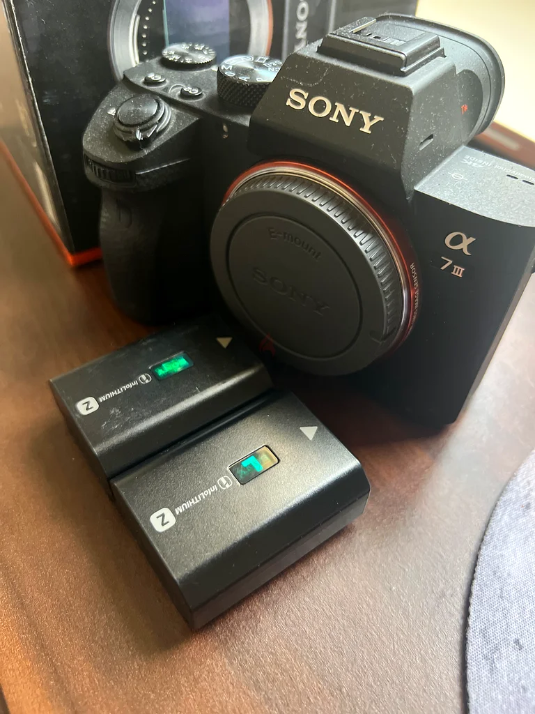 Sony alpha a7111 mirrorless digital camera body with Sony fe 24105mm f