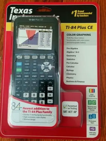 Texas Instruments TI-84 Plus CE and CE-T Graphing Calculator Black