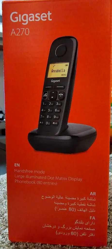 New Unused cordless phone Gigaset A270 Landline