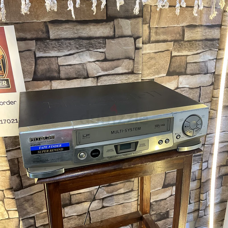 VHS VCR Hitachi video player device63195630947457114