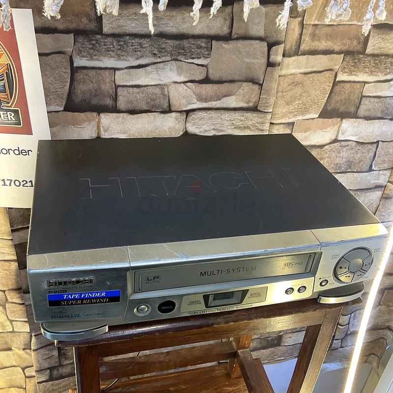 VHS VCR Hitachi video player device63195630947457111