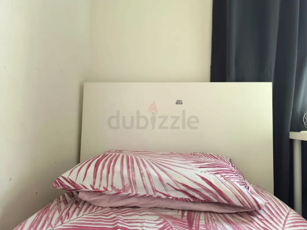 IKEA single bed for sale with mattress