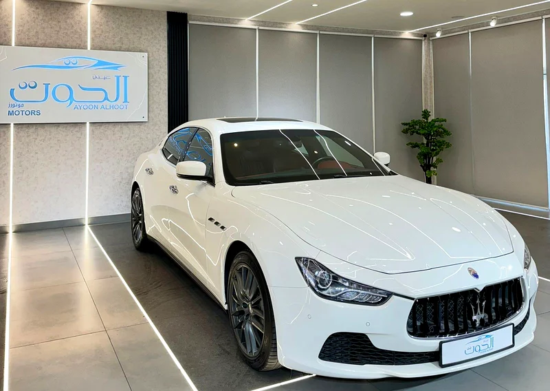 SPECIAL MASERATI GHIBLI S V6 ENGINE || RED INTERIOR || GCC  || UNIQUE CAR || LIKE NEW63177575322497112