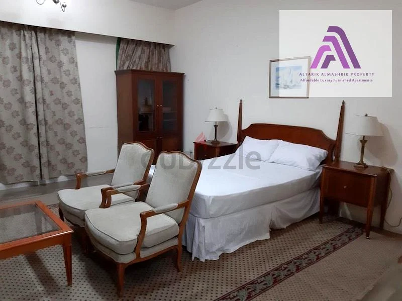 Apartment Furnished Studio Available In Greece Cluster 2300 AED without bill Dubai