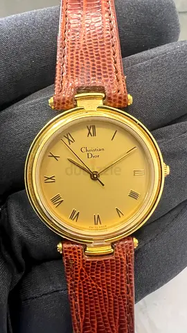 CHRISTIAN DIOR GOLD PLATED