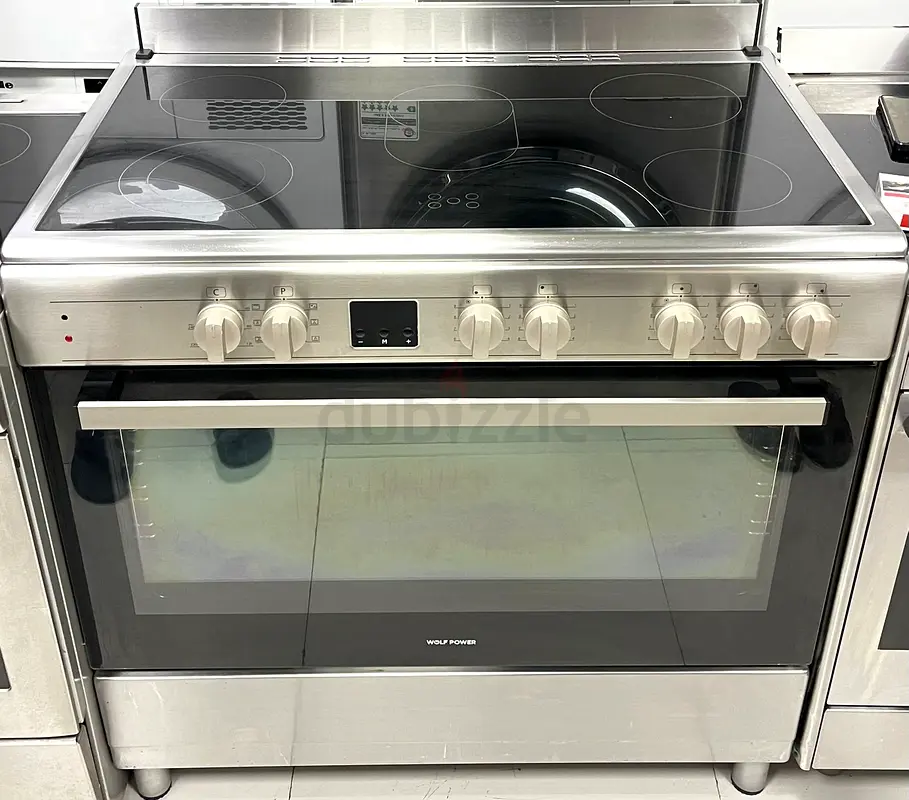 Wolf power electric cooker 90 cm oven with fan