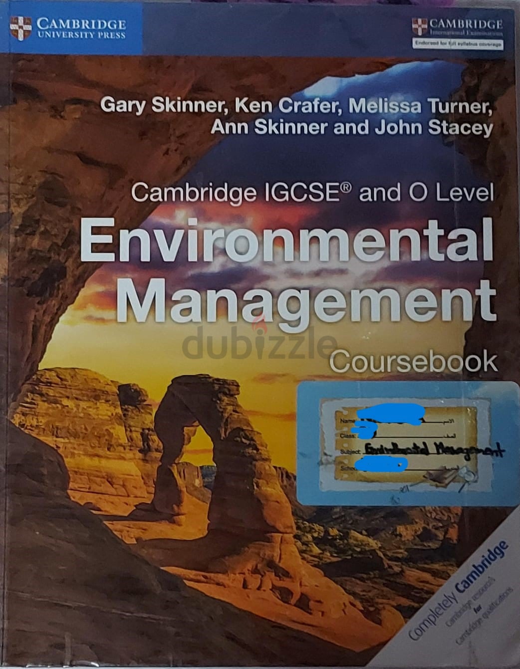 Cambridge IGCSE® And O Level Environmental Management Coursebook | دوبيزل