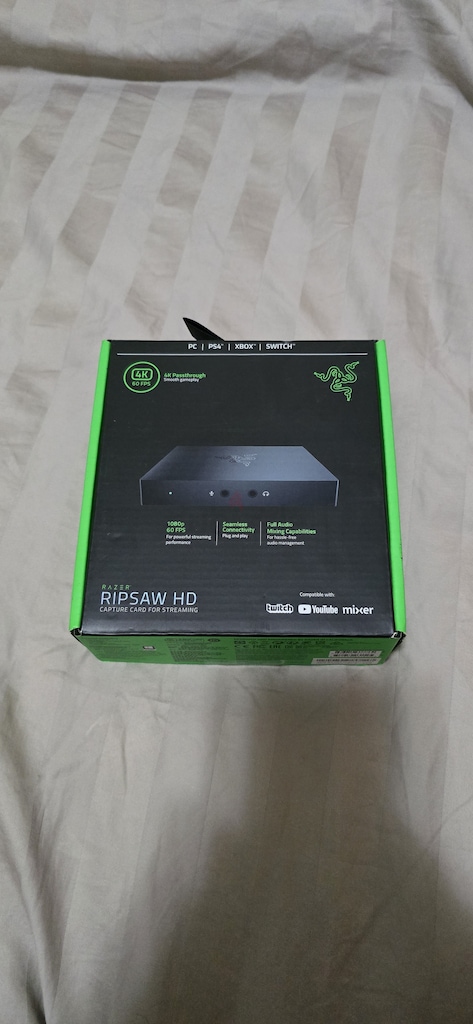 Razer Ripsaw HD Capture buy Card PC/PS4/XBOX/SWITCH