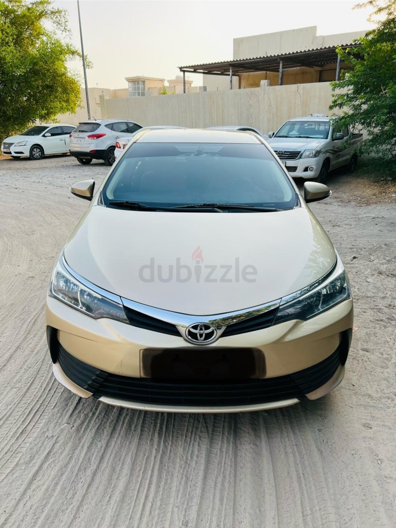 Toyota Corolla 1.6 engine GCC spec second owner original paint full ...