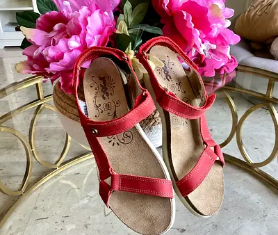 New comfy leather sandals ladies 41