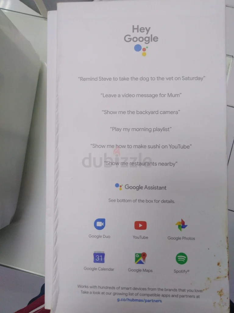 جهاز Google Nest Hub Max معروض للبيع63264093416322112