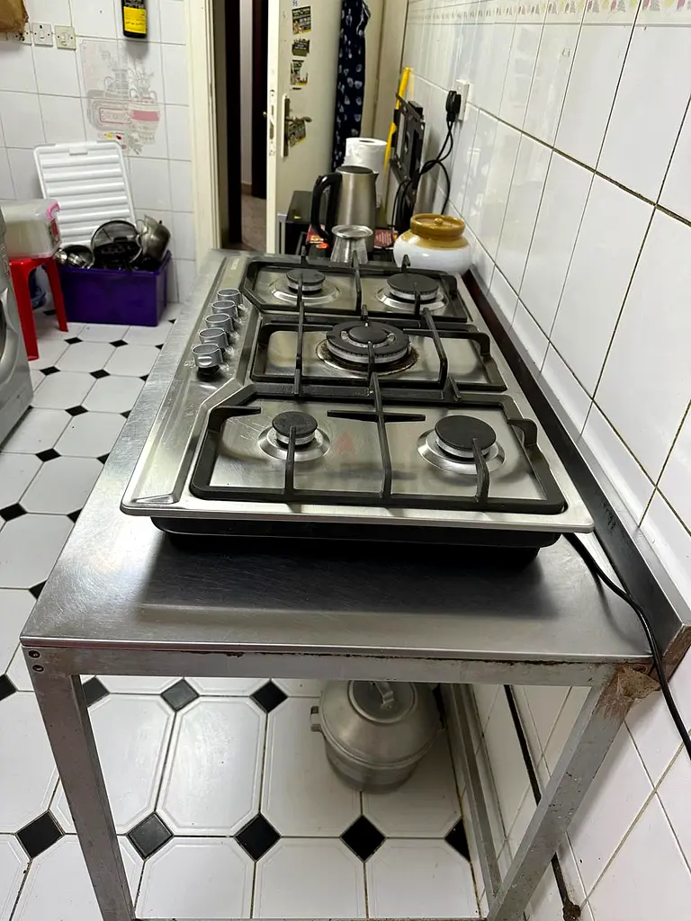 Kitchen stove gas cylinder