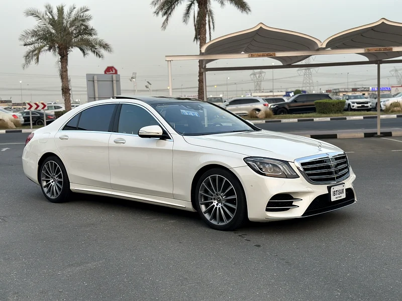 MERCEDES S 560 AMG PACKAGE - 2018 - FULL OPTION  - JAPANESE SPEC63233103043715111