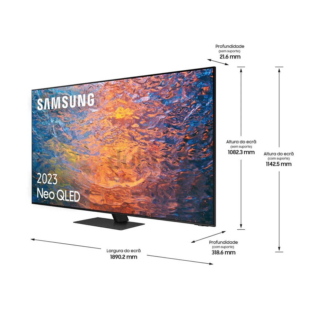 Samsung 85-Inch QN95C Neo QLED TV | Dubizzle