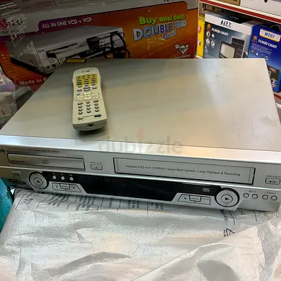 Vcr vhs LG جهاز مشغل فيديو ال جي