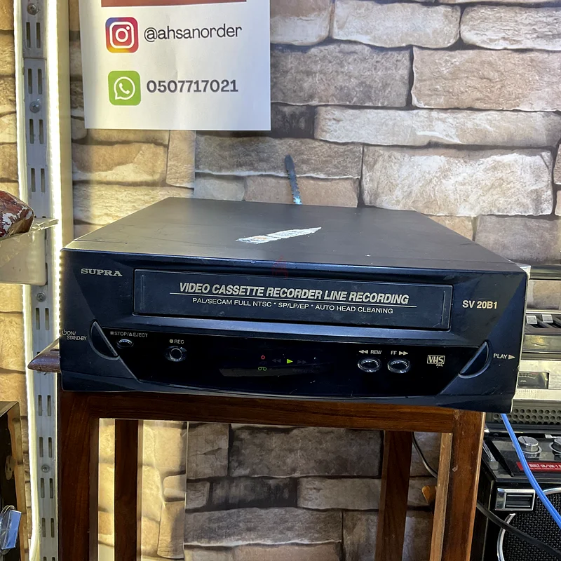 Vhs VCR supra مشغل فيديو سوبرا63196145347459114