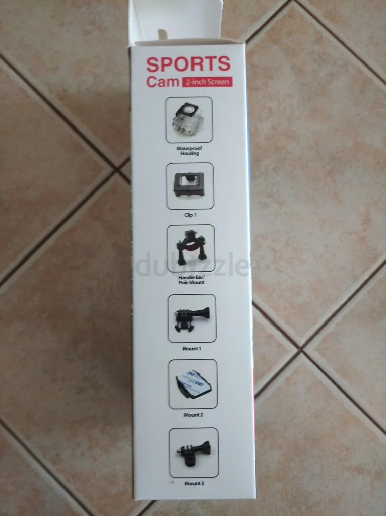 Sports camera (waterproof 30m, 2 inch screen)62931667321346111