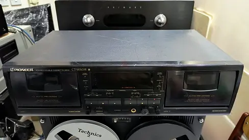 Pioneer CT-W503R Double Cassette Deck