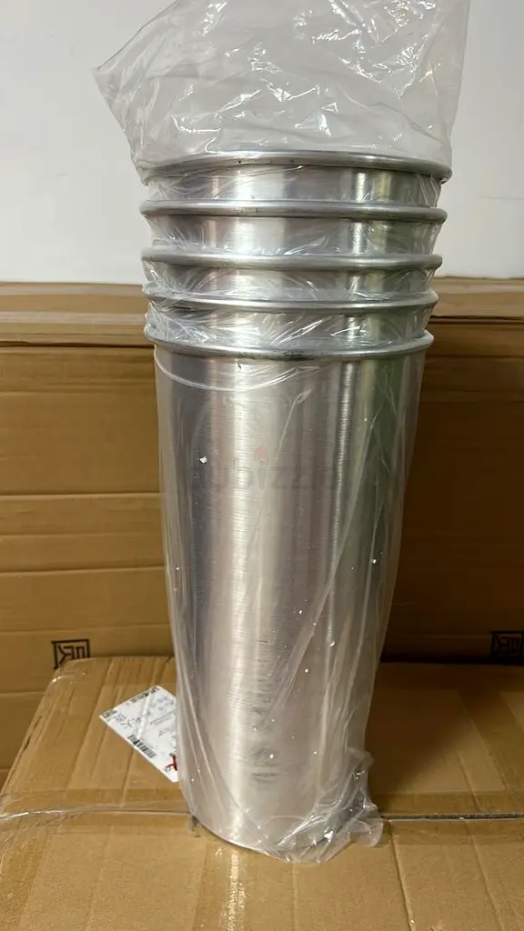 Aluminum vase